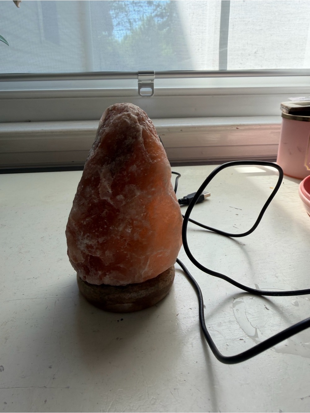Himalayan Salt Lamp - Pink Orange Glow, Unbranded